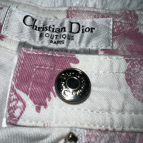❌ SOLD ❌ 💗RARE💗 Authentic Vintage Christian Dior Cherry Blossom Trotter Pants - Picture 10 of 14